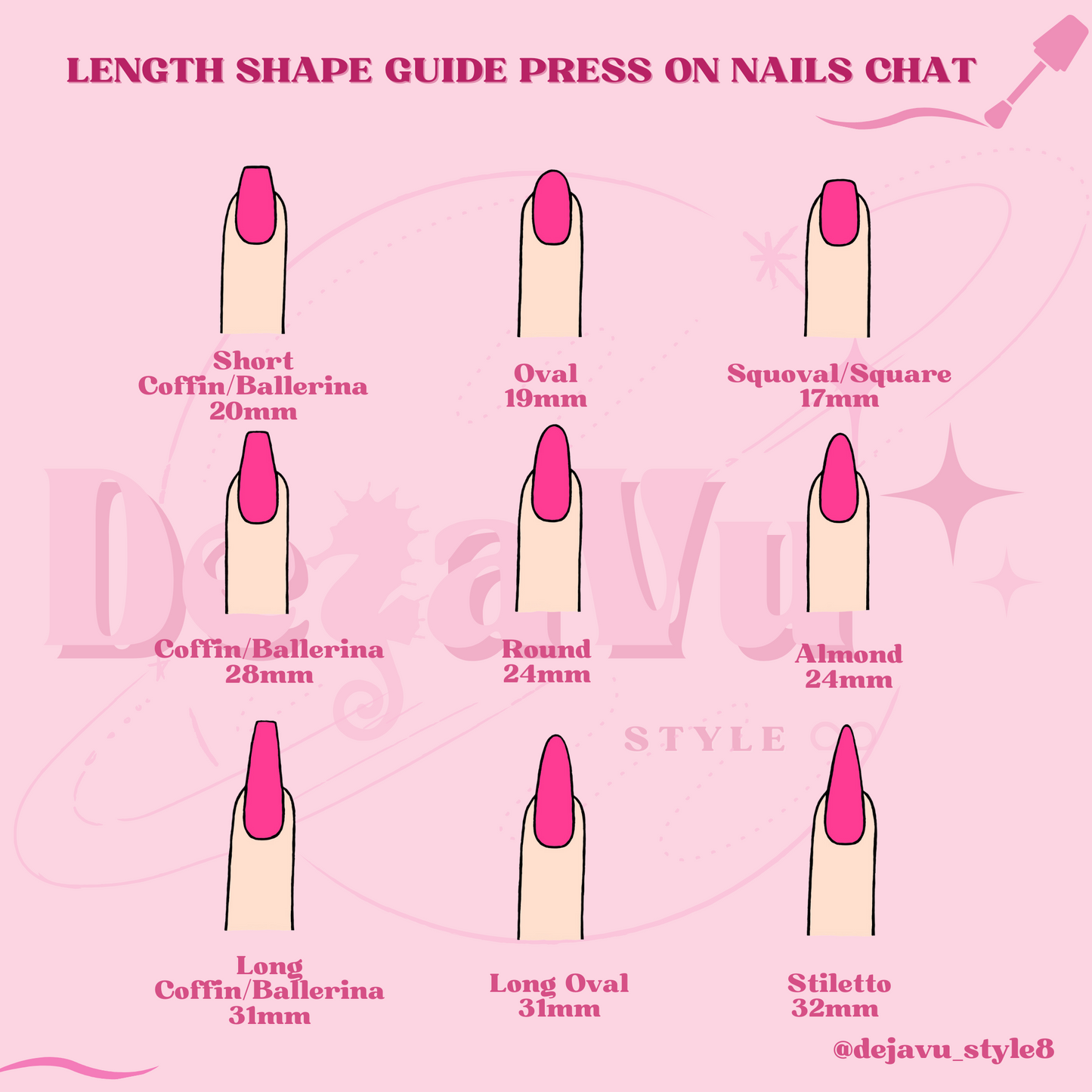 518 Silver Contour Nails