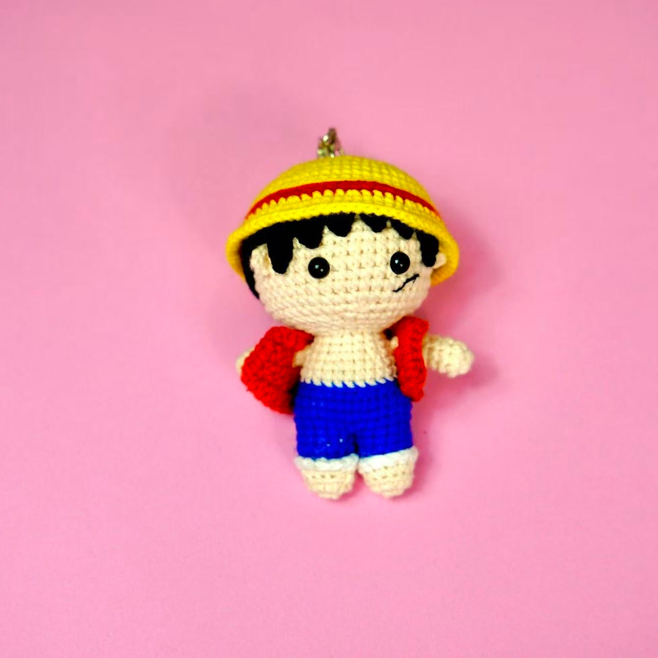 Crochet One Piece Luffy Style Charm