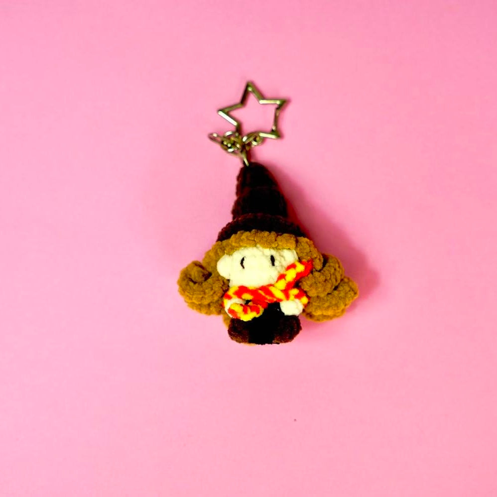 Crochet Hermione Granger Style Wizard Charm
