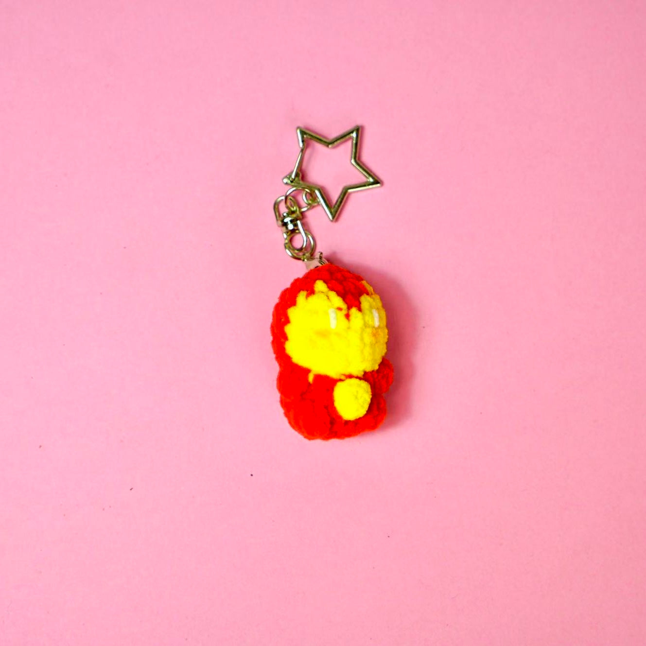 Crochet Chibi Iron Man Style Charm