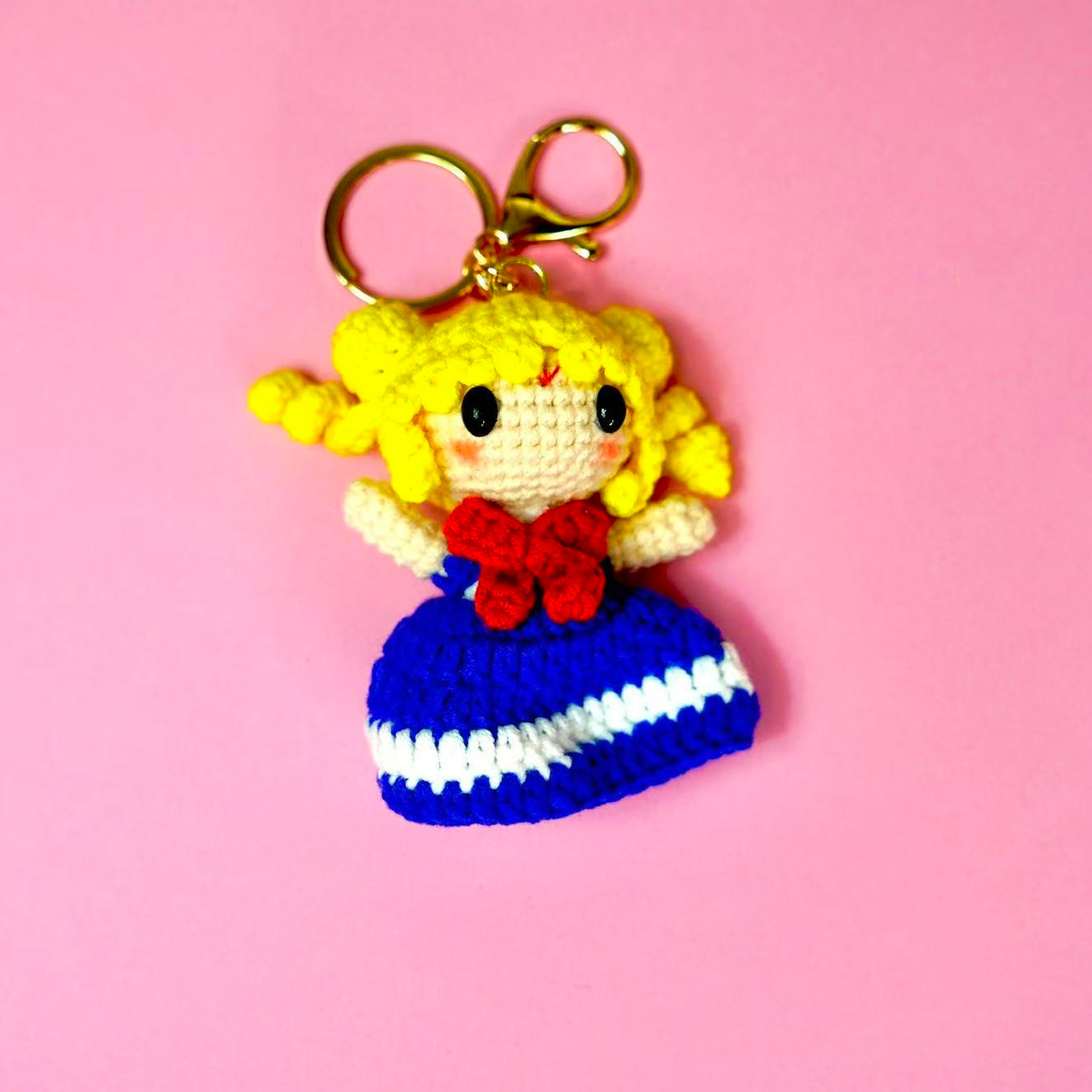 Crochet Sailor Moon Style Charm