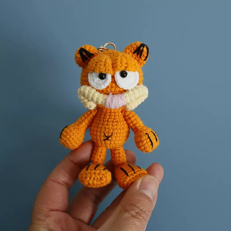Handmade Garfield Cat Charm