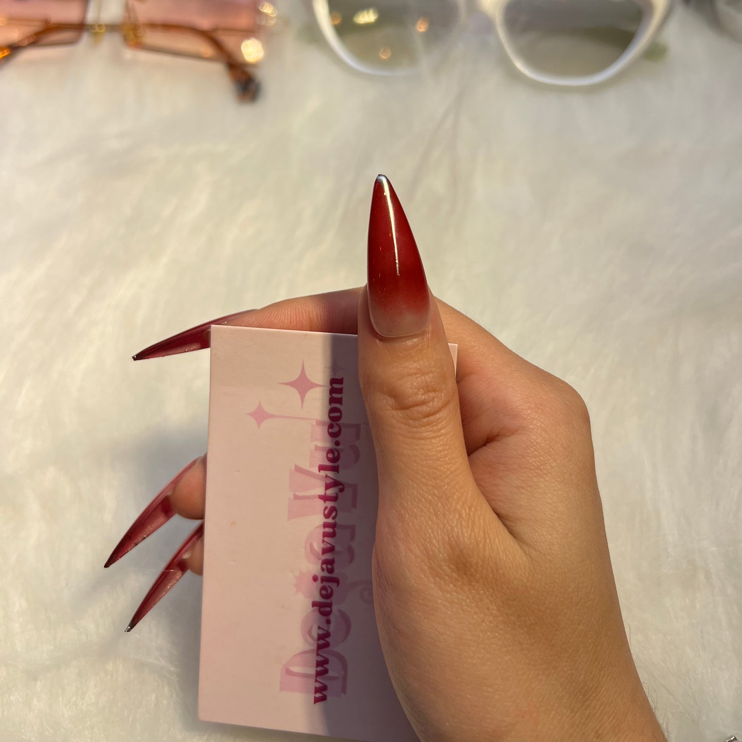 126 Bloody Rose Nails