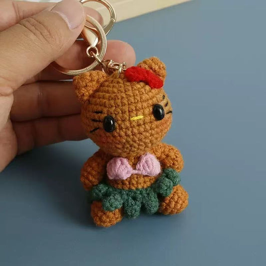 Handmade HelloKitty Series dolls-Interesting and lovely mobile phone and backpack pendant