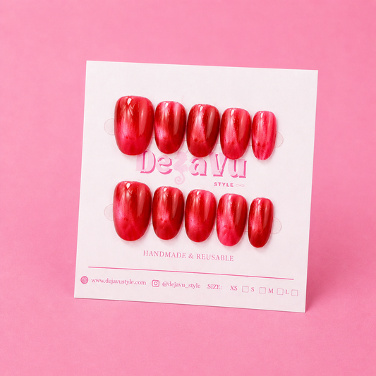 522 Radiant Ruby Nails