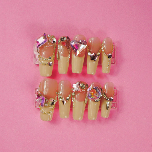 185 Princess Skirt Nails