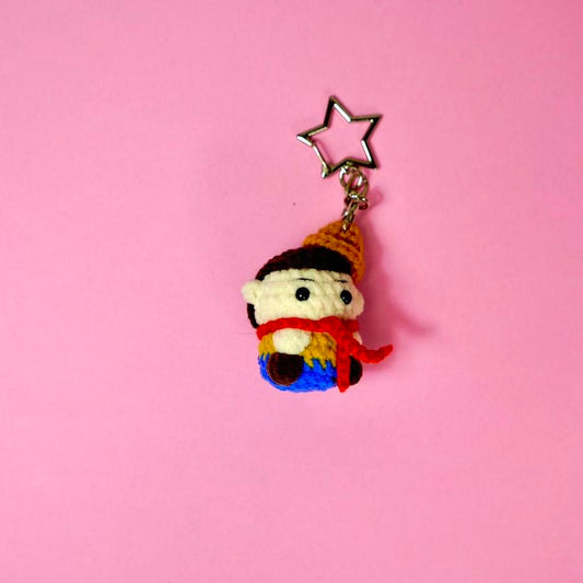 Crochet Chibi Sheriff Woody Style Charm
