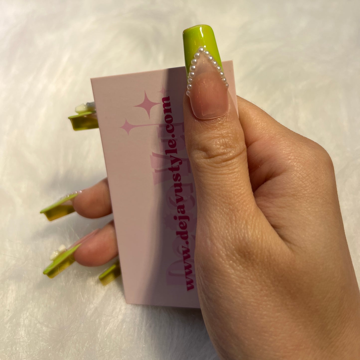 98 Avocado Green Nails