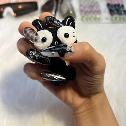 259 Stardust Black Nails