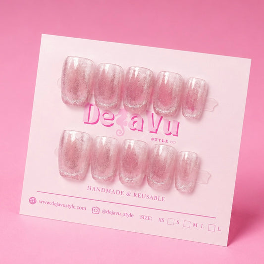 514 Rosy Shimmer Nails