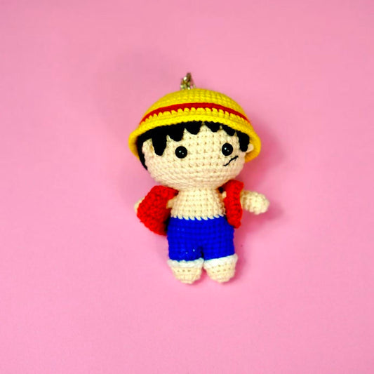 Crochet One Piece Luffy Style Charm