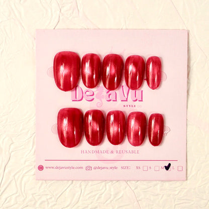 522 Radiant Ruby Nails