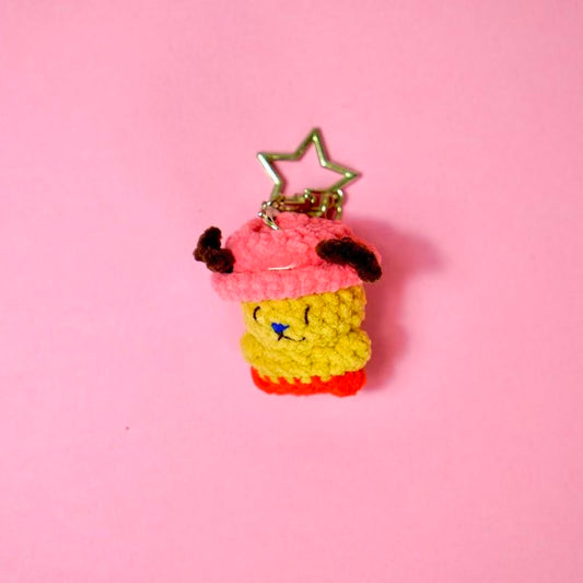 Handmade Crochet One Piece Chopper Charm