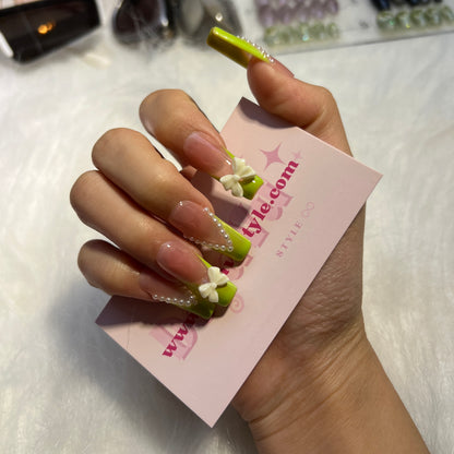 98 Avocado Green Nails