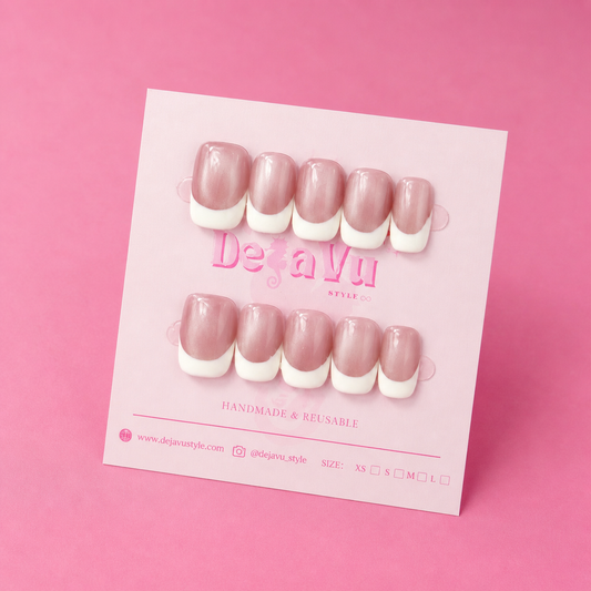 501 French Cat Eye Nails