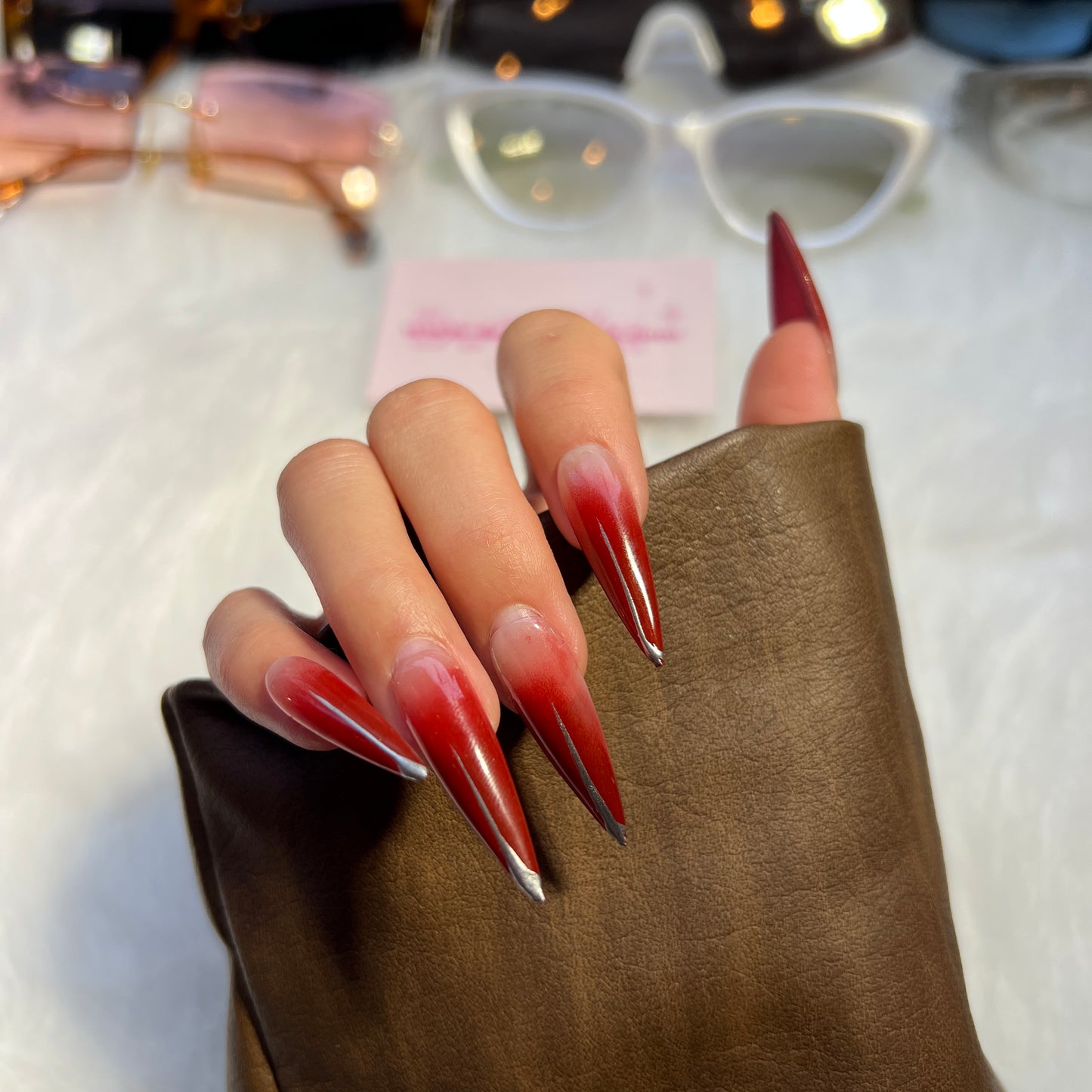 126 Bloody Rose Nails