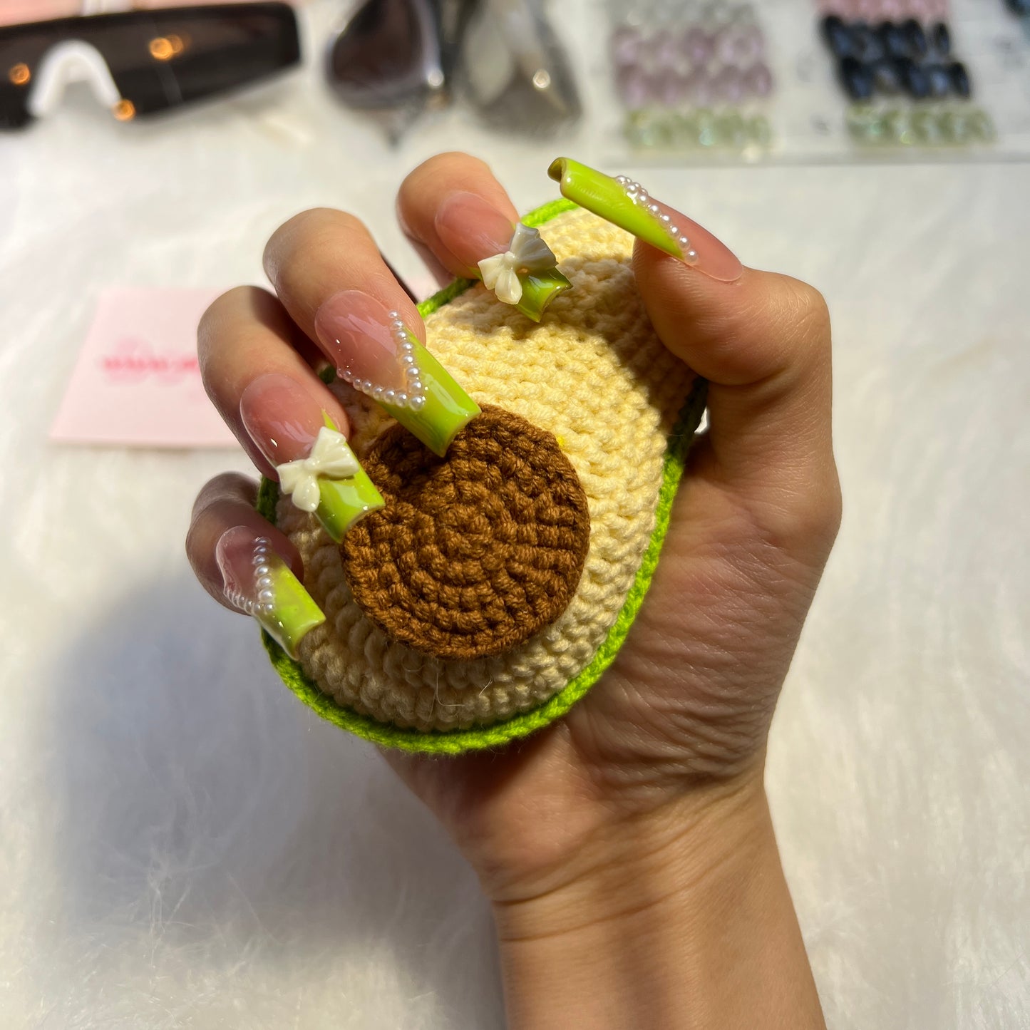 98 Avocado Green Nails
