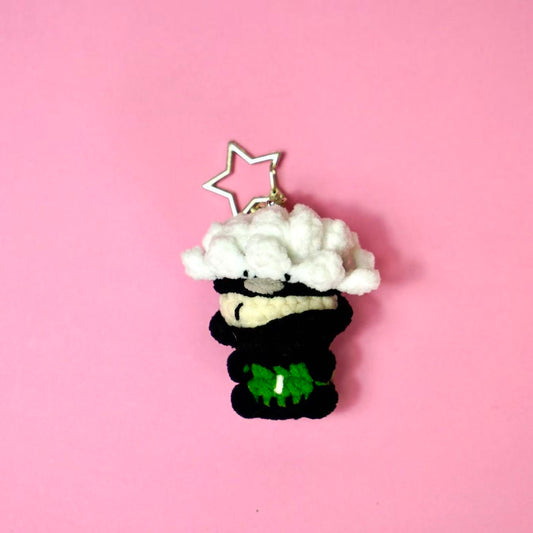 Handmade Crochet Kakashi Charm