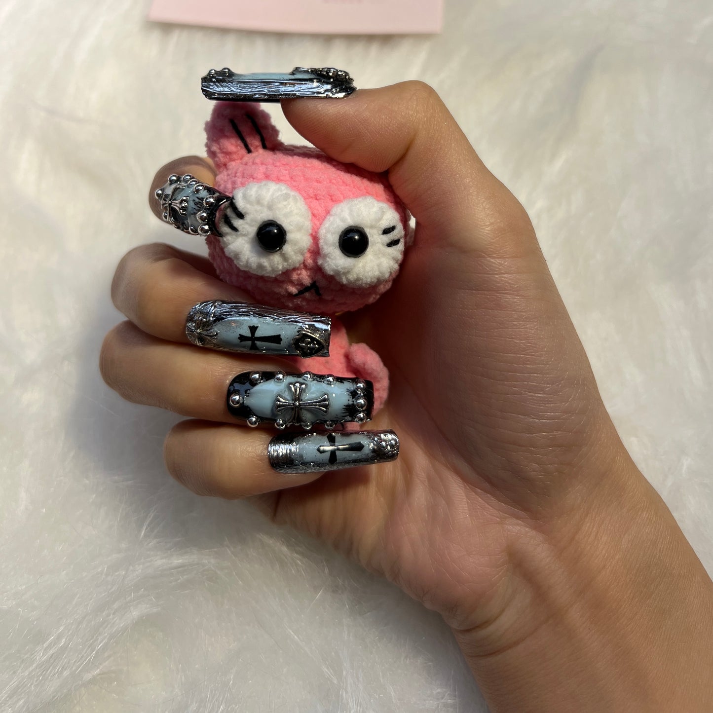 267 Starry Ombre Nails