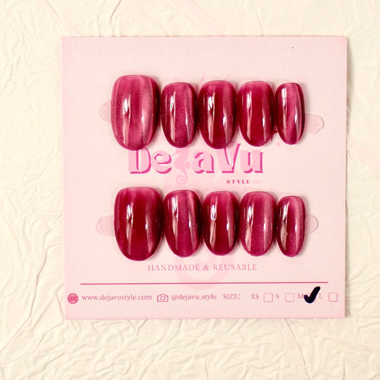 527 Midnight Grape Nails