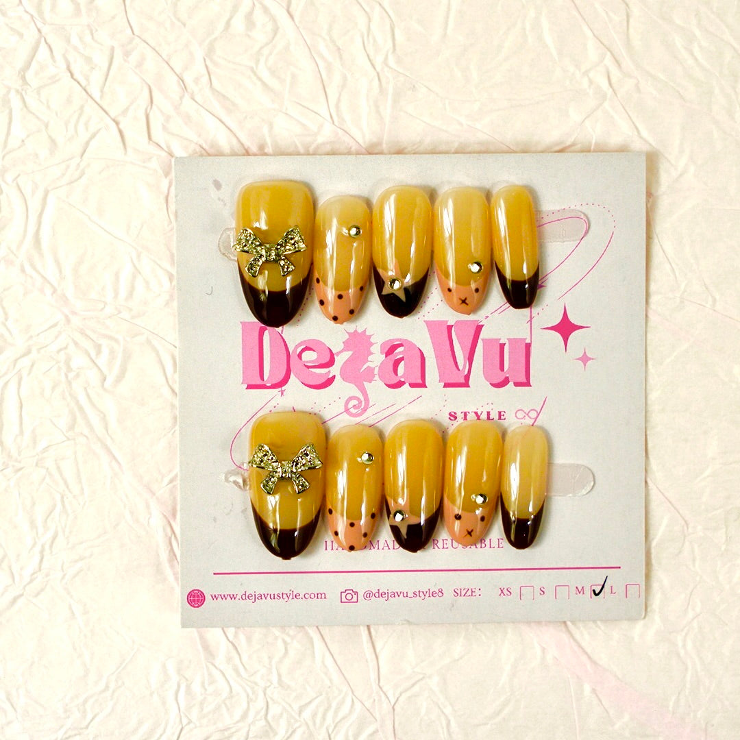 533 Caramel Hardware Nails