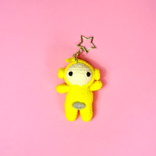 Crochet Teletubbies Laa-Laa Style Charm