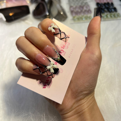 254 Emerald Ombre Nails