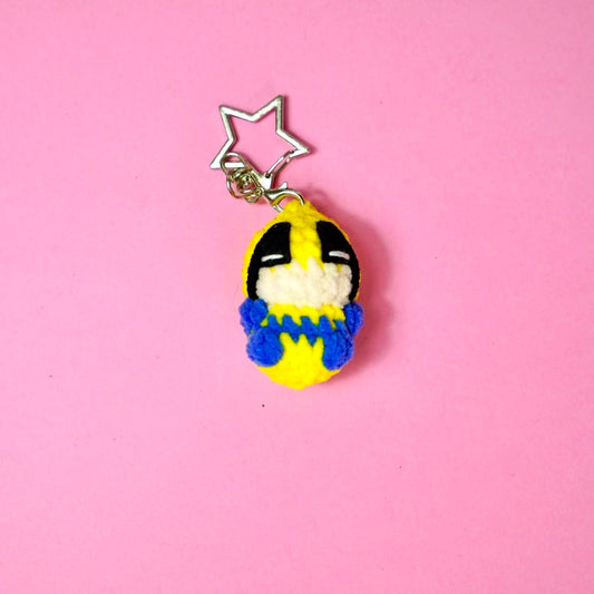 Crochet Mini Wolverine Style Charm