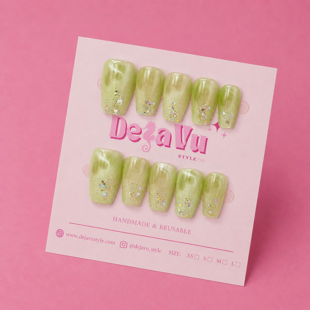 509 Pixie Heart Nails