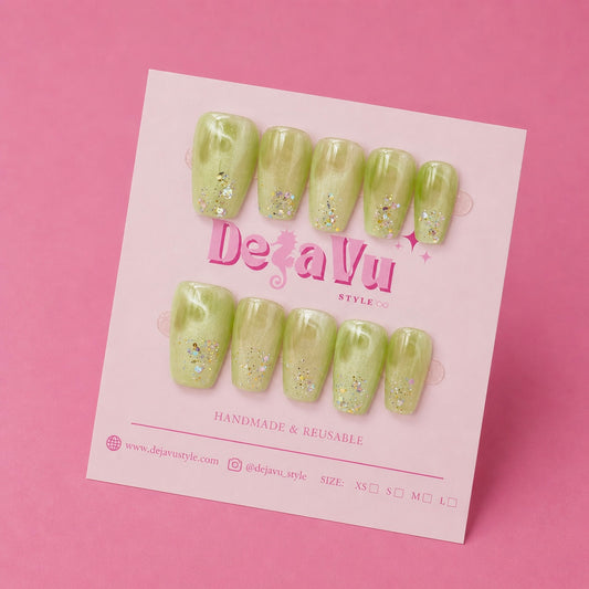 509 Pixie Heart Nails