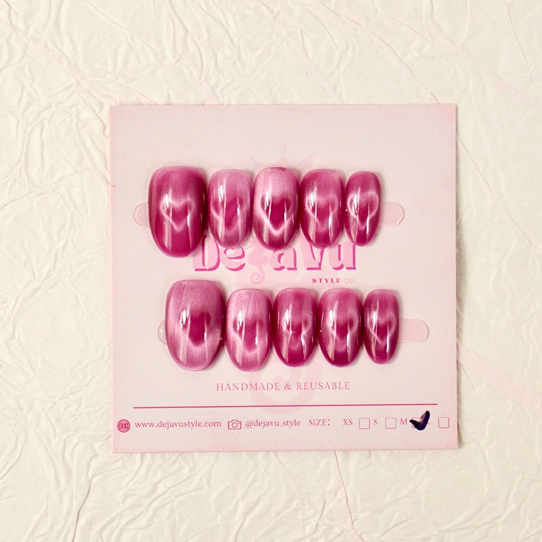 508 Heartbeat Glow Nails