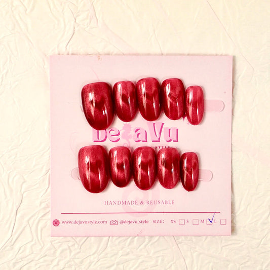 528 Scarlet Gem Nails