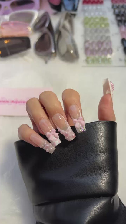 247 Scarlet Glisten Nails